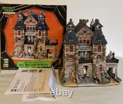 Lemax Spooky Town All Hallows Hospital Rare Retired (read)