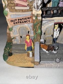 Lemax Spooky Town All Hallows Hospital Rare Retired (read)