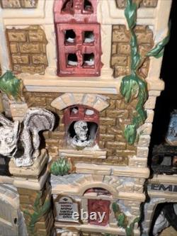 Lemax Spooky Town All Hallows Hospital Rare Retired (read)