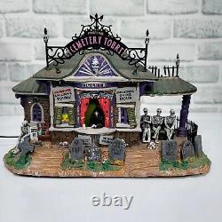 Lemax Spooky Town Cemetery Tours Signature Collection Halloween Large Building