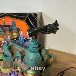 Lemax Spooky Town Collection Doug M. Upagain Funeral Home 2010 Halloween WORKS