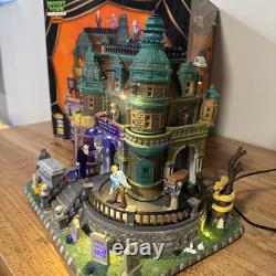 Lemax Spooky Town Collection Doug M. Upagain Funeral Home 2010 Halloween WORKS