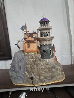 Lemax Spooky Town Collection Isle o Doom Lighthouse 2006 Please Read