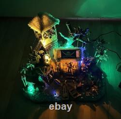 Lemax Spooky Town Collection Pirates Hideout, Sound & Lights Work, Retired Piece
