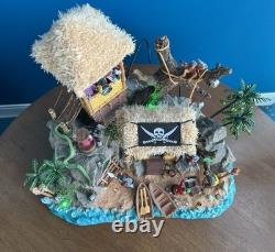 Lemax Spooky Town Collection Pirates Hideout, Sound & Lights Work, Retired Piece