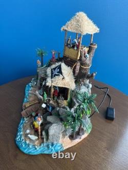 Lemax Spooky Town Collection Pirates Hideout, Sound & Lights Work, Retired Piece