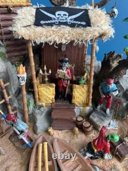Lemax Spooky Town Collection Pirates Hideout, Sound & Lights Work, Retired Piece
