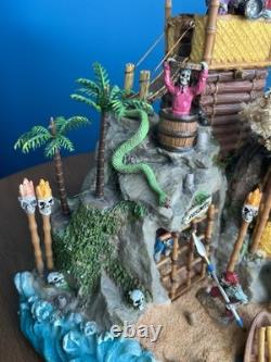 Lemax Spooky Town Collection Pirates Hideout, Sound & Lights Work, Retired Piece