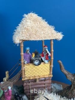 Lemax Spooky Town Collection Pirates Hideout, Sound & Lights Work, Retired Piece