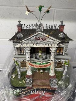 Lemax Spooky Town Dead Fraternity #75171 Rare Brand New
