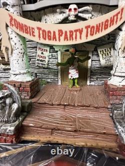 Lemax Spooky Town Dead Fraternity #75171 Rare Brand New