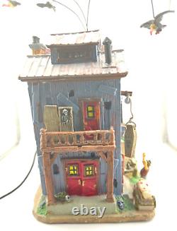 Lemax Spooky Town Dead as a Doornail Morgue Animated Musical 2008 Retired