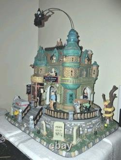 Lemax Spooky Town Doug M. Upagain Funeral Home Rare! Retired Halloween Village