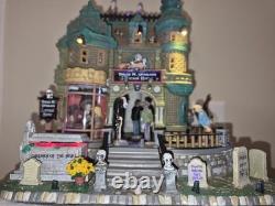 Lemax Spooky Town Doug M. Upagain Funeral Home Rare! Retired Halloween Village