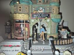 Lemax Spooky Town Doug M. Upagain Funeral Home Rare! Retired Halloween Village