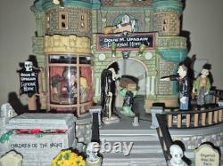 Lemax Spooky Town Doug M. Upagain Funeral Home Rare! Retired Halloween Village