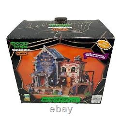 Lemax Spooky Town Dry Gulch County Jail 2009 #95803 Retired WORKS / READ
