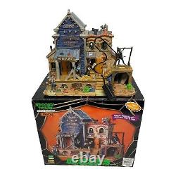 Lemax Spooky Town Dry Gulch County Jail 2009 #95803 Retired WORKS / READ