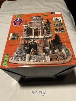 Lemax Spooky Town Dungeon of Terror Ride Animated Light Sound Halloween 35009