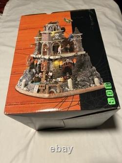 Lemax Spooky Town Dungeon of Terror Ride Animated Light Sound Halloween 35009