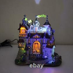 Lemax Spooky Town Frankenstein's Laboratory Tested No Damage RETIRED