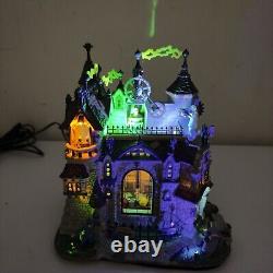 Lemax Spooky Town Frankenstein's Laboratory Tested No Damage RETIRED