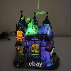 Lemax Spooky Town Frankenstein's Laboratory Tested No Damage RETIRED