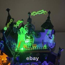 Lemax Spooky Town Frankenstein's Laboratory Tested No Damage RETIRED