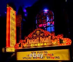 Lemax Spooky Town Fright Night Cinema