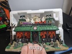 Lemax Spooky Town Graveside Diner (Hard to Find) Retired Box Works