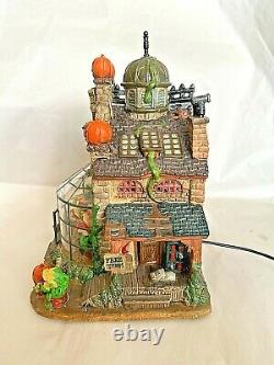 Lemax Spooky Town HEMLOCK'S NURSERY As is Works but with repairs & No Cord