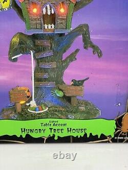 Lemax Spooky Town HUNGRY TREE HOUSE Halloween Haunted Man-Eating Retired Lit
