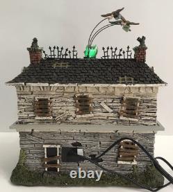 Lemax Spooky Town Halloween DEAD FRATERNITY #75171 RARE Works VIDEO Read