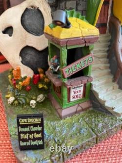 Lemax Spooky Town Haunted Aquarium Brand New- Lighted Village Collectible
