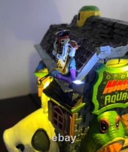 Lemax Spooky Town Haunted Aquarium Brand New- Lighted Village Collectible