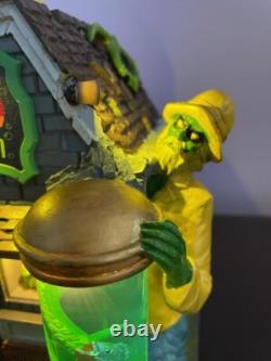 Lemax Spooky Town Haunted Aquarium Brand New- Lighted Village Collectible