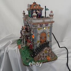 Lemax Spooky Town Horror High School Animated Lighted Sounds In Orginal Box