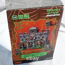 Lemax Spooky Town Horror High School Animated Lighted Sounds In Orginal Box