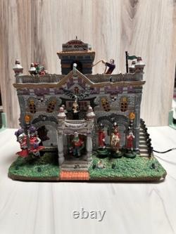 Lemax Spooky Town Horror High School Animated Lights Sounds With Original Box