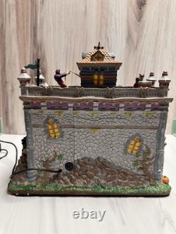 Lemax Spooky Town Horror High School Animated Lights Sounds With Original Box