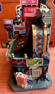 Lemax Spooky Town Monstarcade Brand New, Lighted Collectible