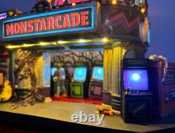 Lemax Spooky Town Monstarcade Brand New, Lighted Collectible