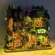 Lemax Spooky Town Monsters on Main Street Facade Halloween Village Collectible