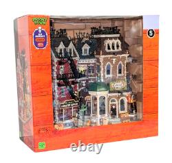 Lemax Spooky Town Monsters on Main Street Facade Halloween Village Collectible
