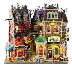 Lemax Spooky Town Monsters on Main Street Facade Halloween Village Collectible