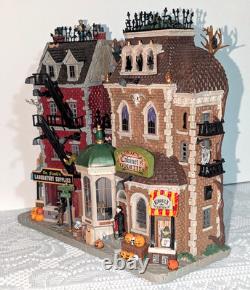 Lemax Spooky Town Monsters on Main Street Facade Halloween Village Collectible