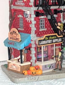 Lemax Spooky Town Monsters on Main Street Facade Halloween Village Collectible