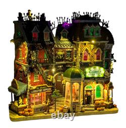 Lemax Spooky Town Monsters on Main Street Facade Halloween Village Collectible