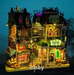 Lemax Spooky Town Monsters on Main Street Facade Halloween Village Collectible