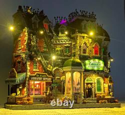 Lemax Spooky Town Monsters on Main Street Facade Halloween Village Collectible